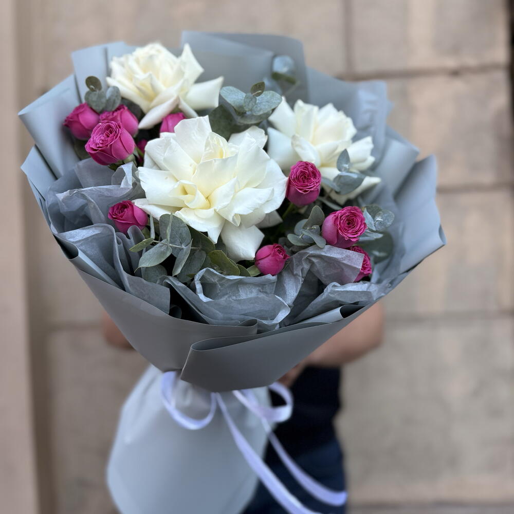 Букетик 🩶«Лёгкое счастье» 🌸