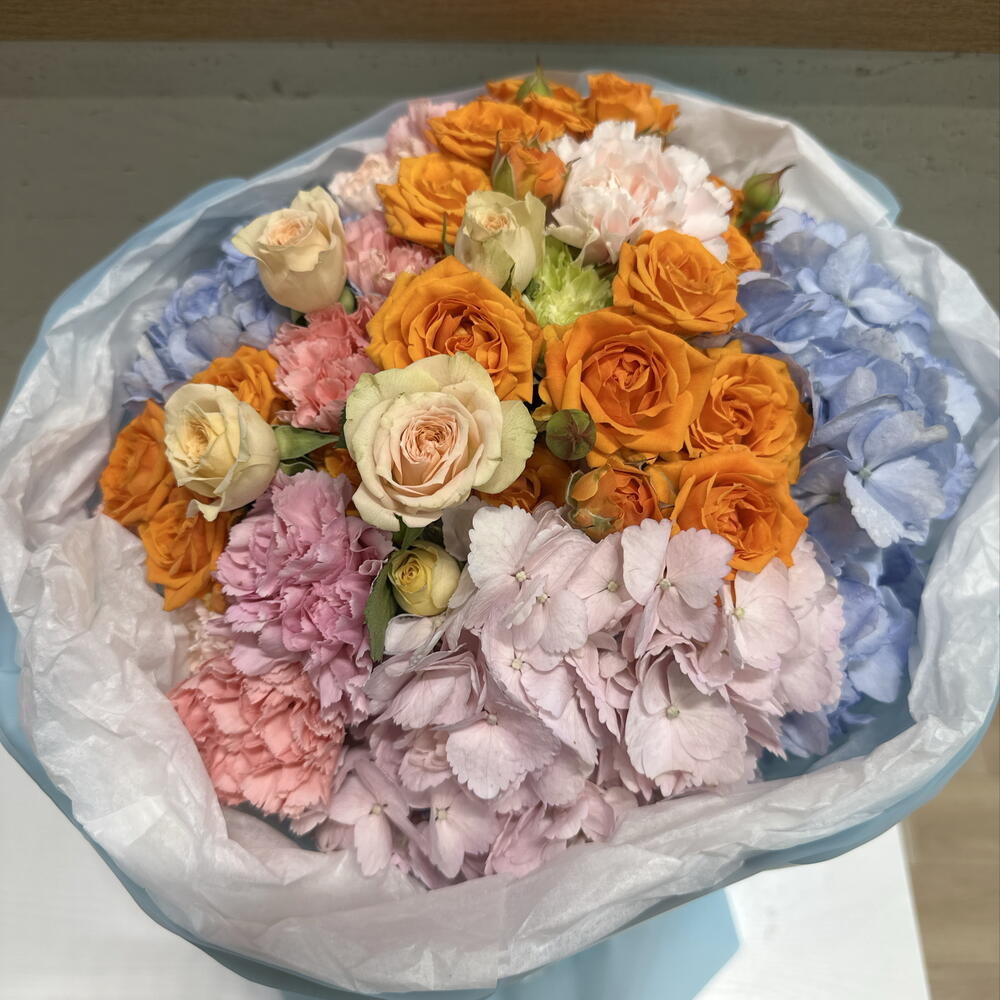 Дофаминовый букет ️🧡💜💚💛♥️