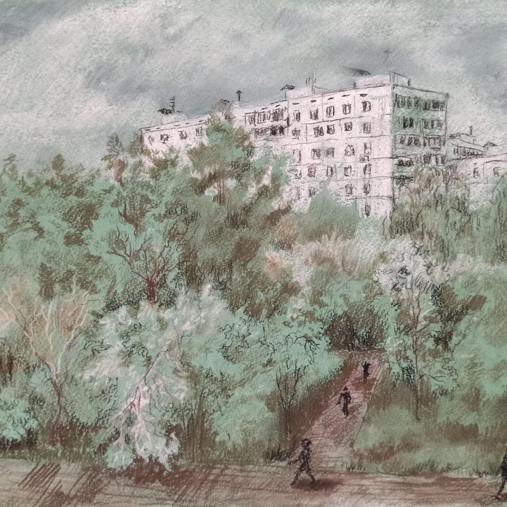 Картина "Район"