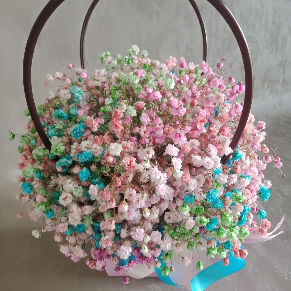 Гипсофила в сумочке \"Сказка\", Цветы и подарки в Электростали, купить по ...