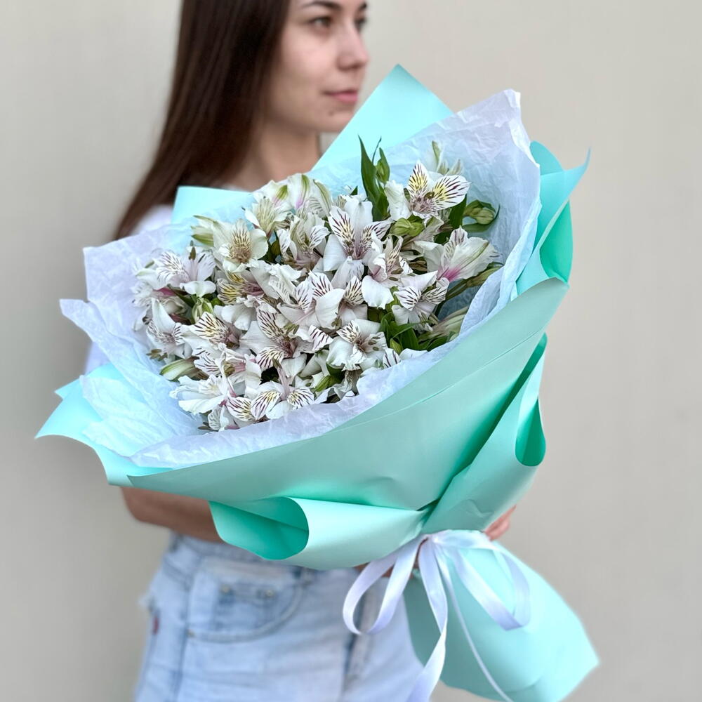 Букет альстромерии 15шт