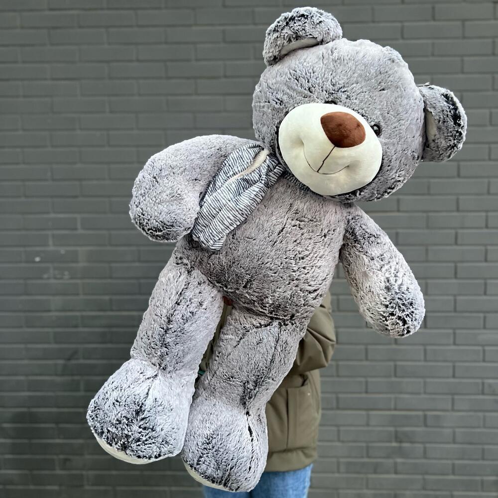 Серый мишка 🧸🤍