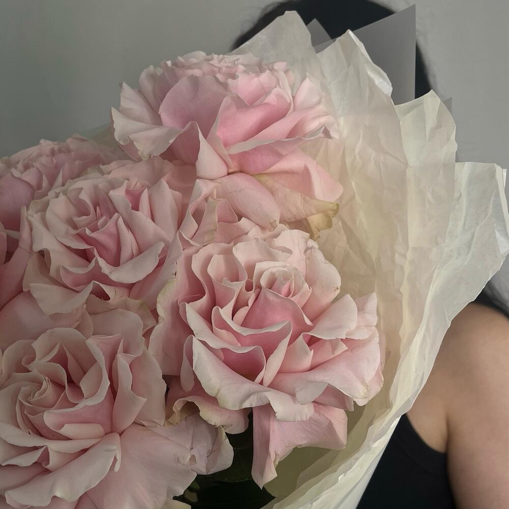 Букет из французских роз Пинка 🌸