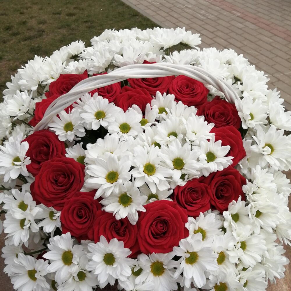 Корзина сердце