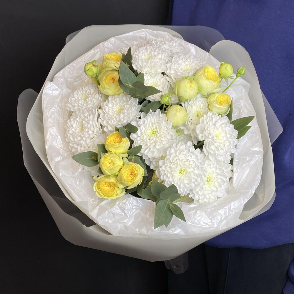 Очаровательный букет в нежных весенних оттенках🌼