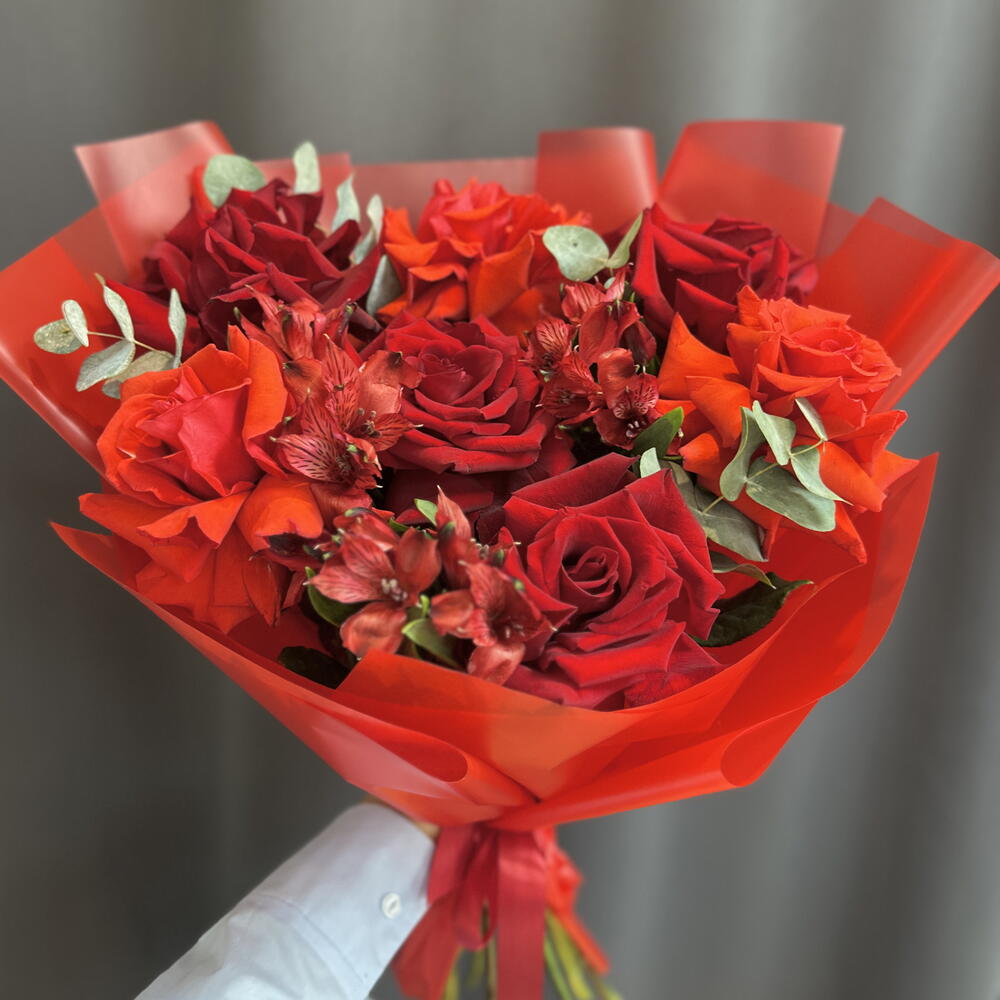 Сентябрь горит 🔥 французские розы 🌹 ️♥️
