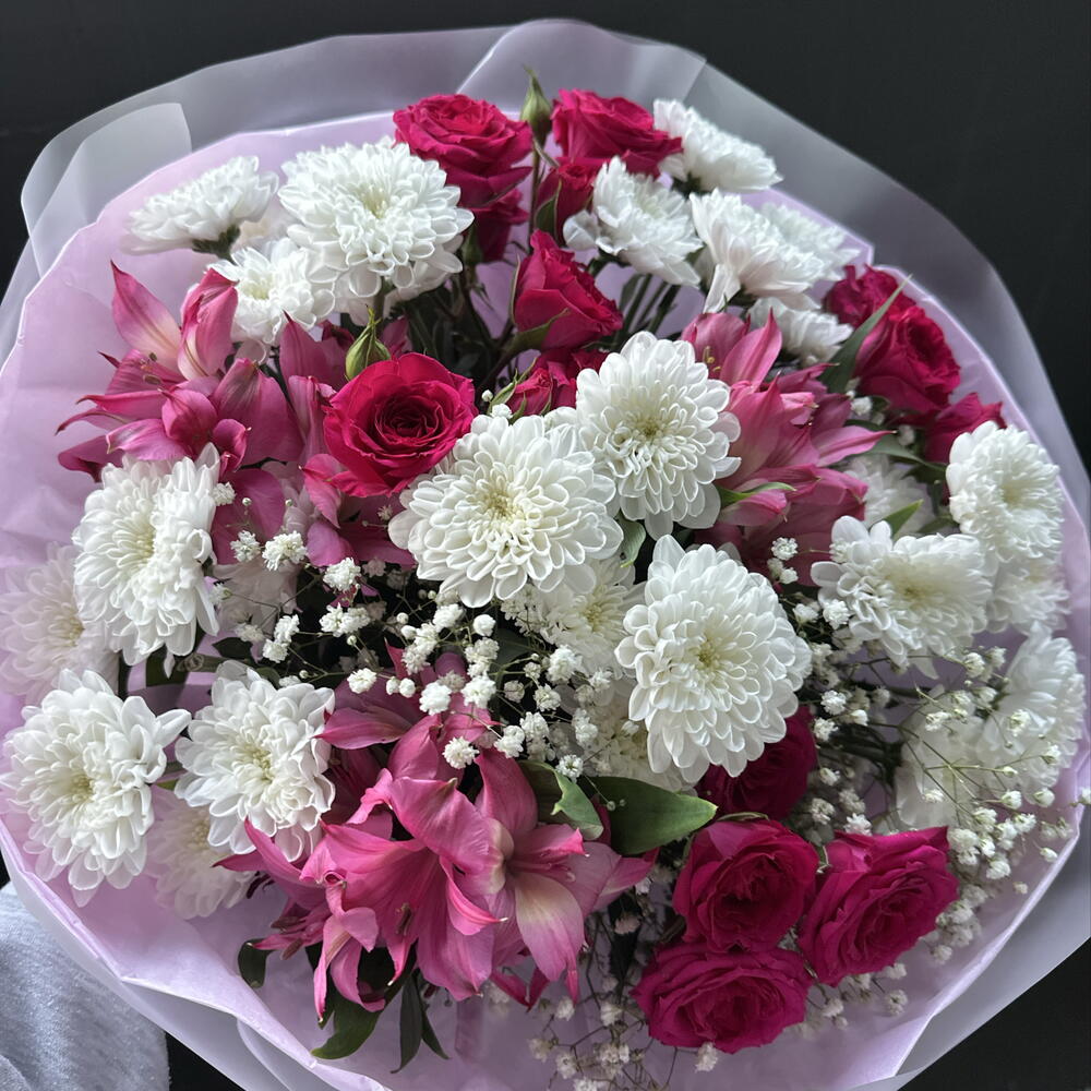 Букет 💐 Малиновый 💐