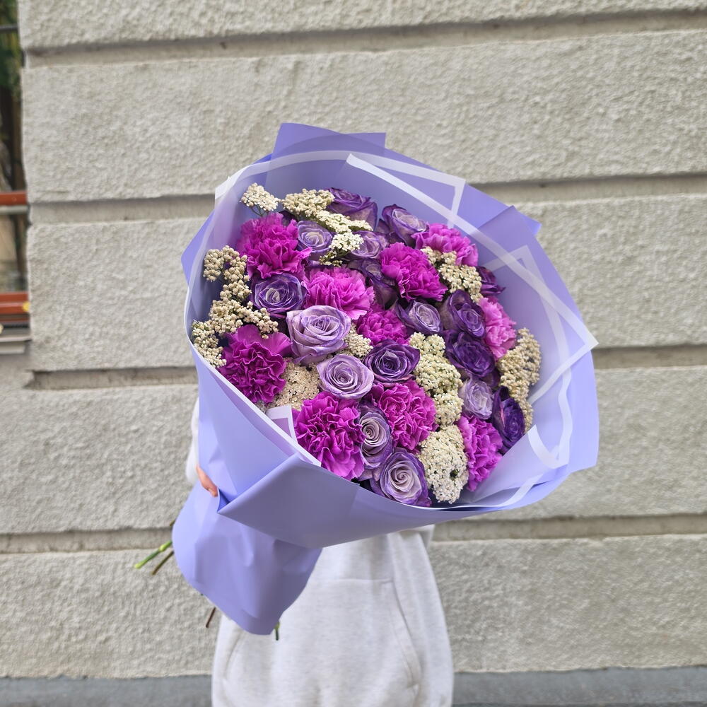 Фиолетовый букет💕