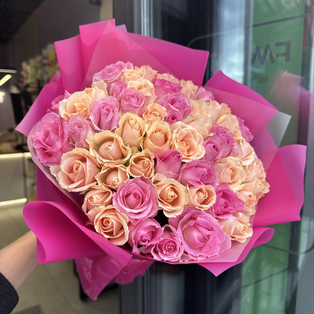 Монобукет мини роз💜🔥💕