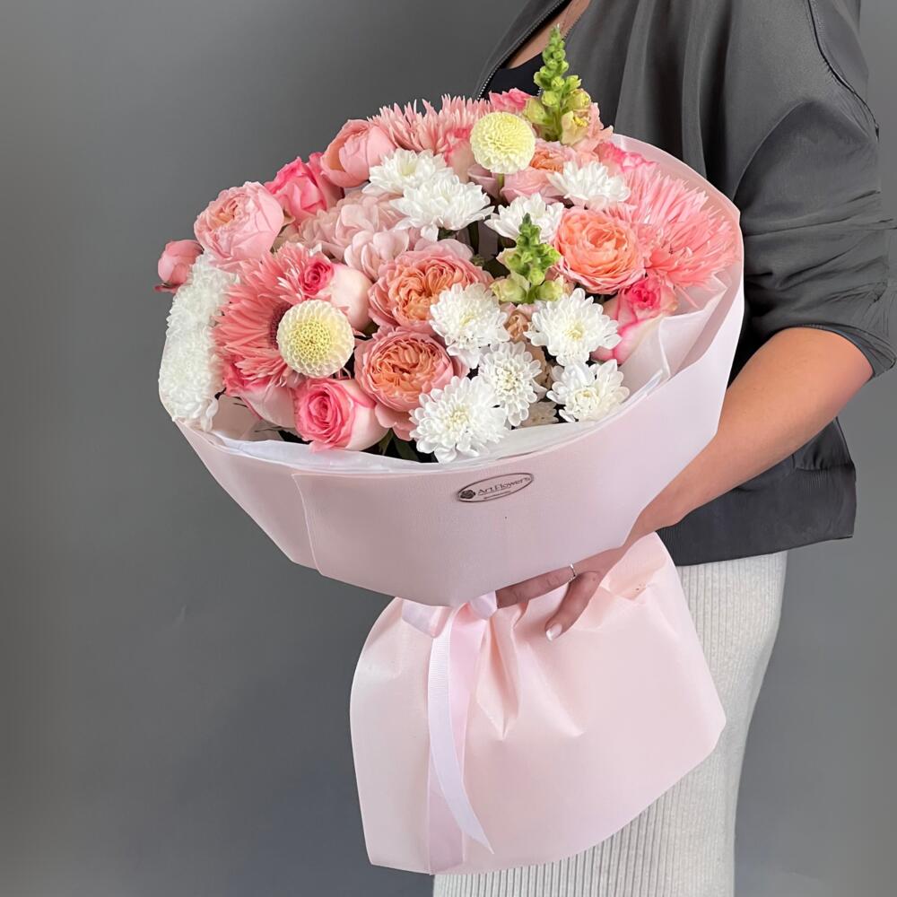 Цветы Букет Art Flowers Тёплый шёпот осени