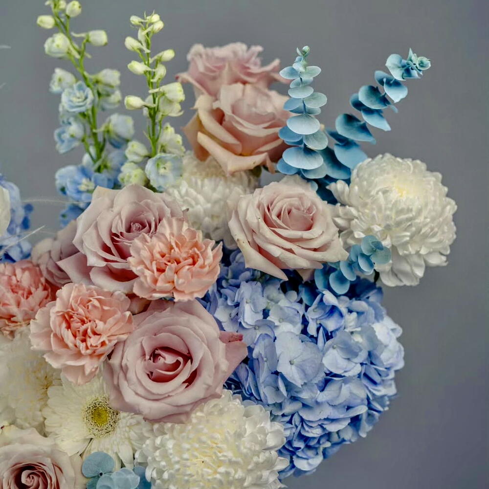 White blue