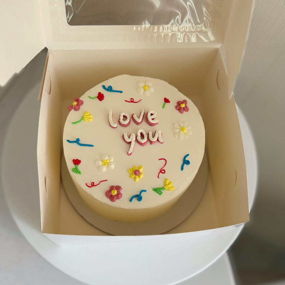 Торт ( Love you)