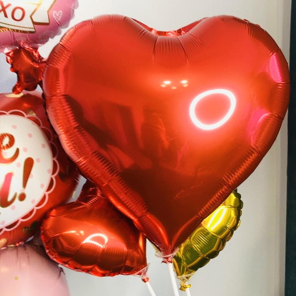 💗 Топ Воздушная Композиция Шары «Сердечки любви» N0023/Хит Продаж