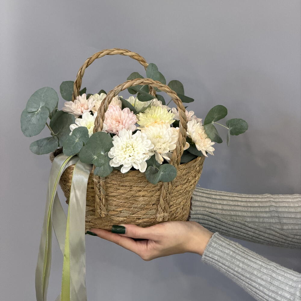 Корзинка с цветами