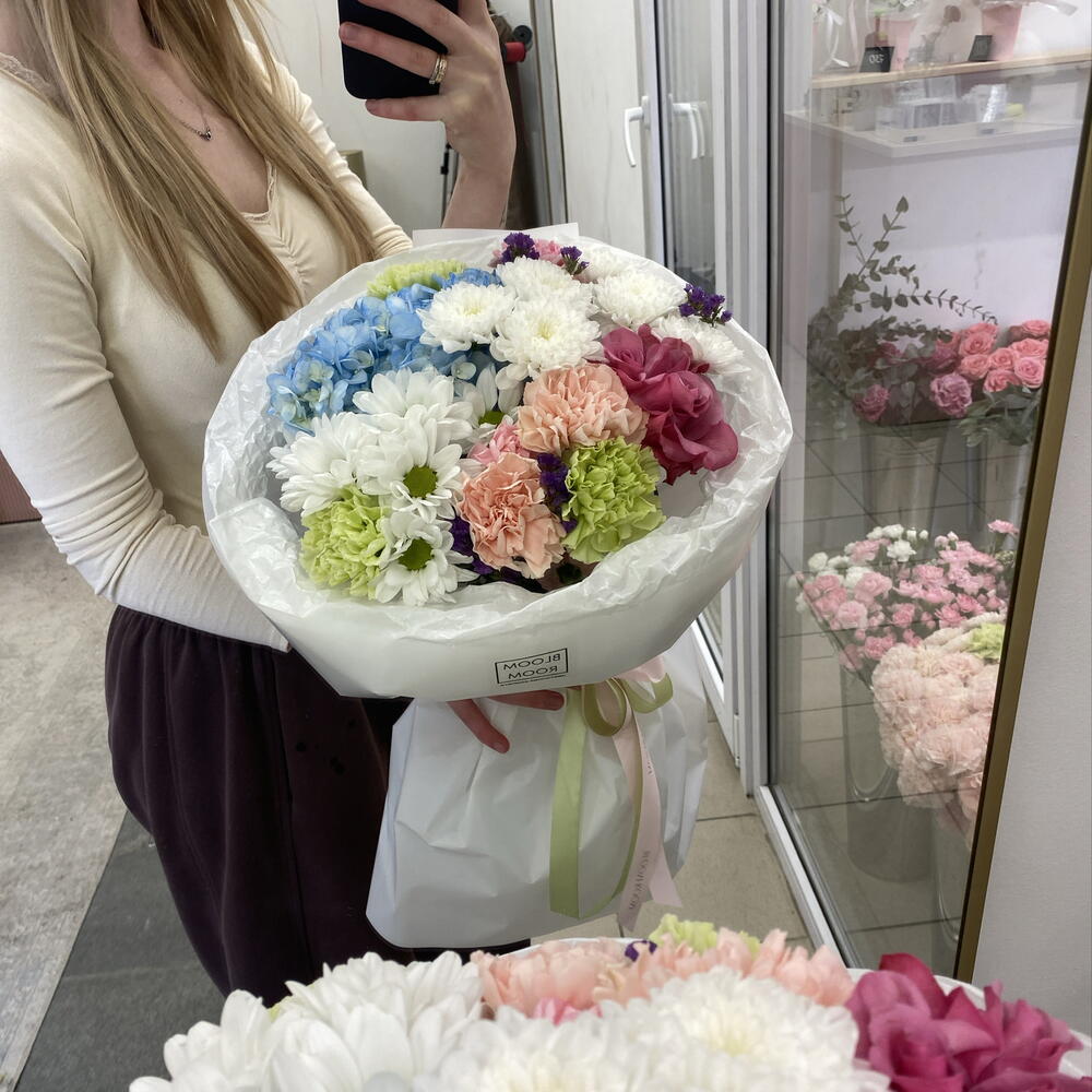 🩵🌸Дофаминовый букет Bloom Room🩵🌸