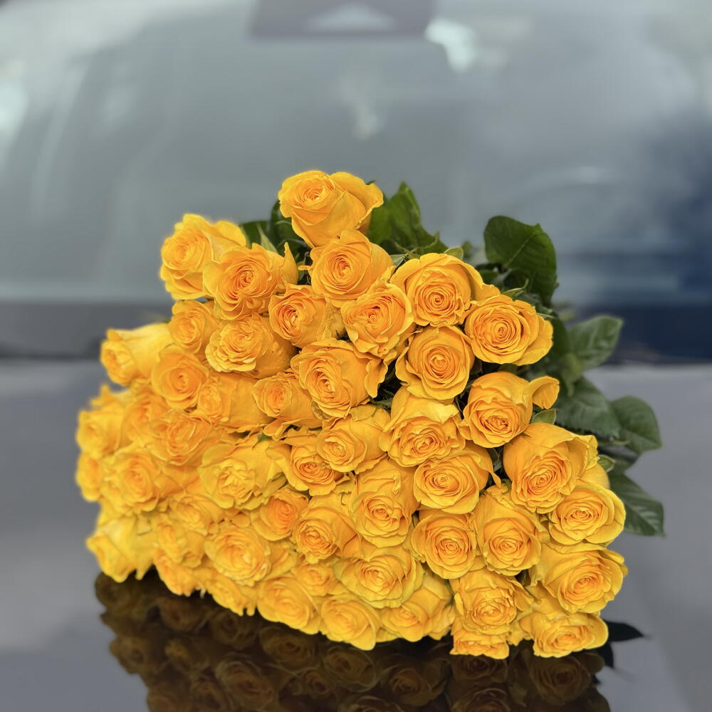 Желтые розы 💛