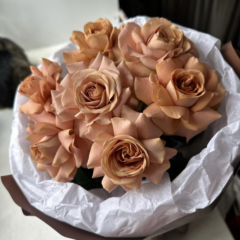 Розы кремовые