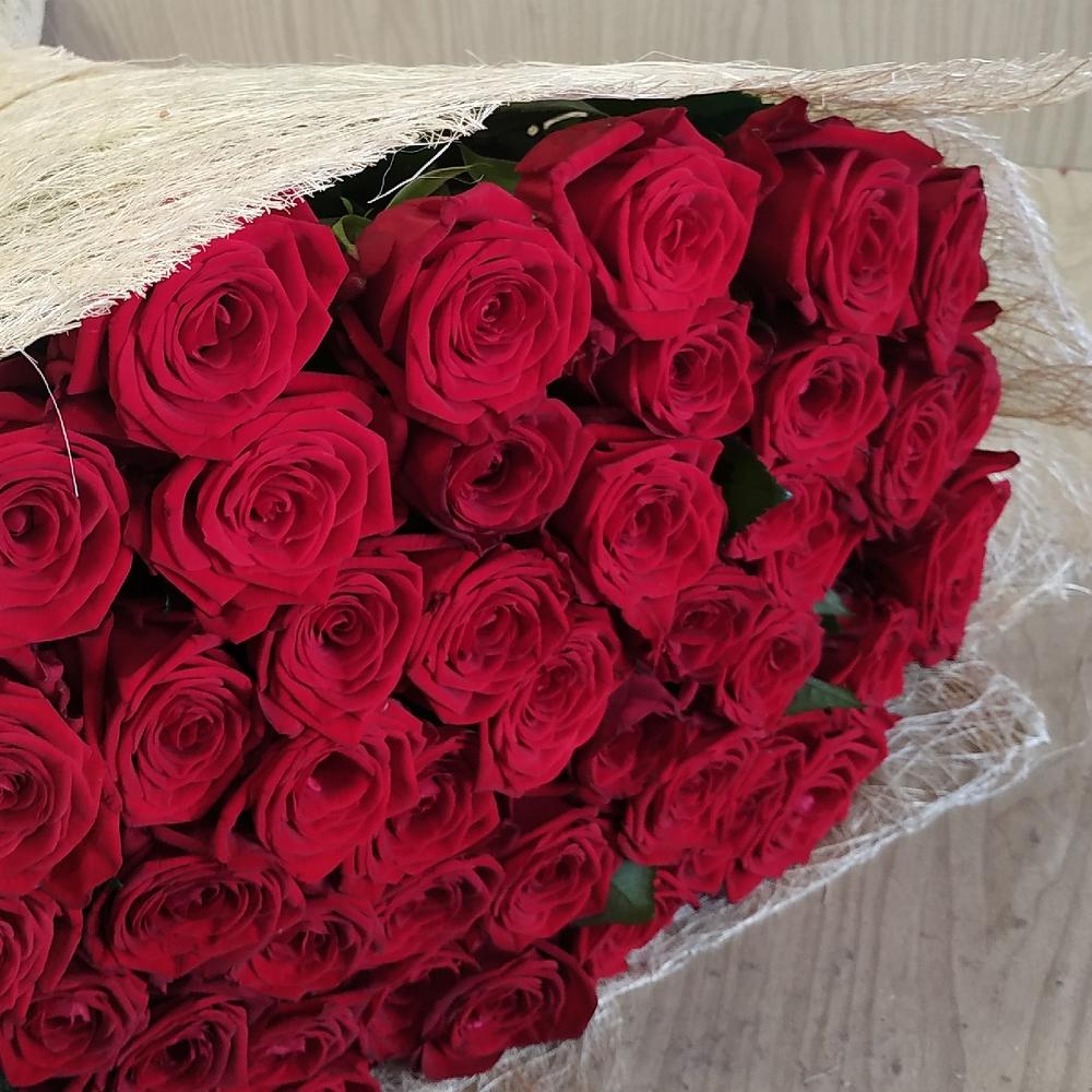 51 роза с любовью