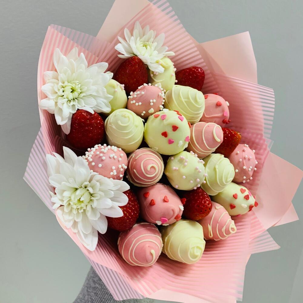 Fresas cubiertas de chocolate Bonjour