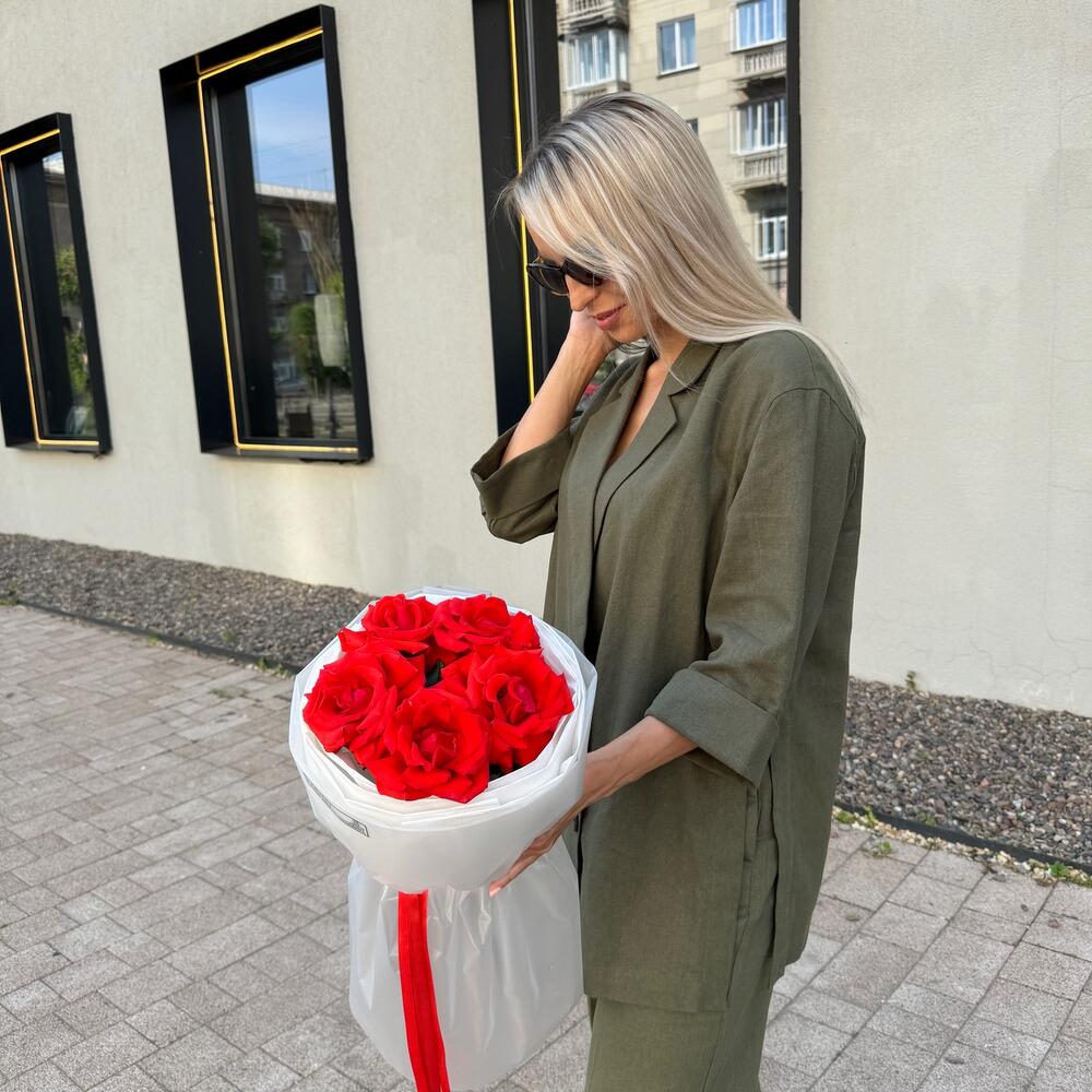 Букет из французских роз Эквадор Nina