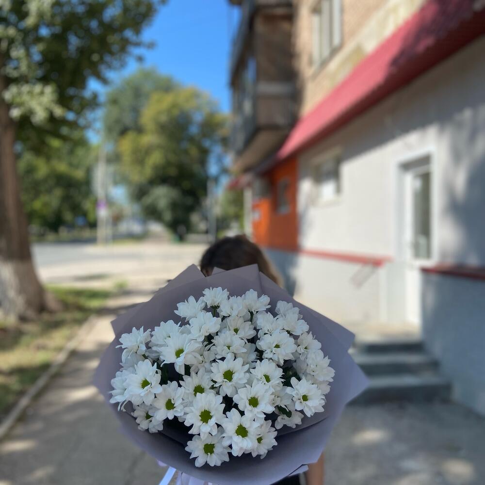 Букет из хризантем