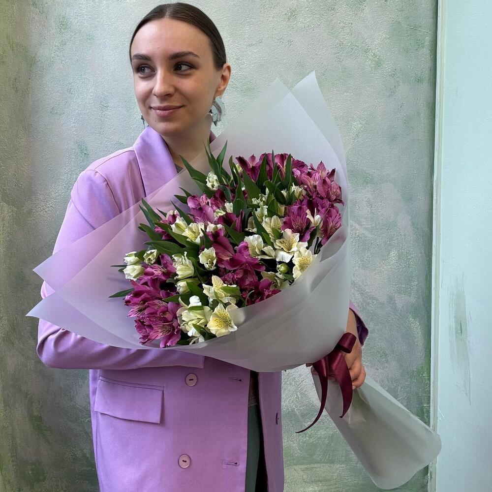Альстромерия микс