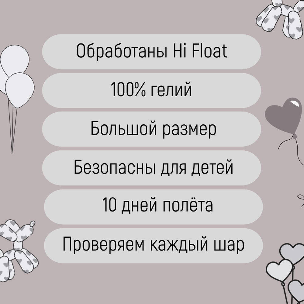 Воздушные шары для мамы 11 штук