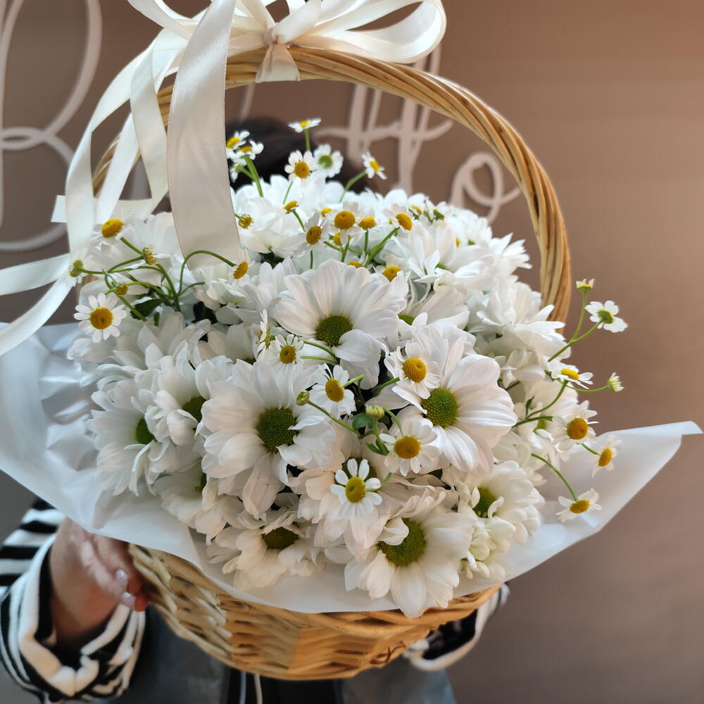Лукошко ромашек