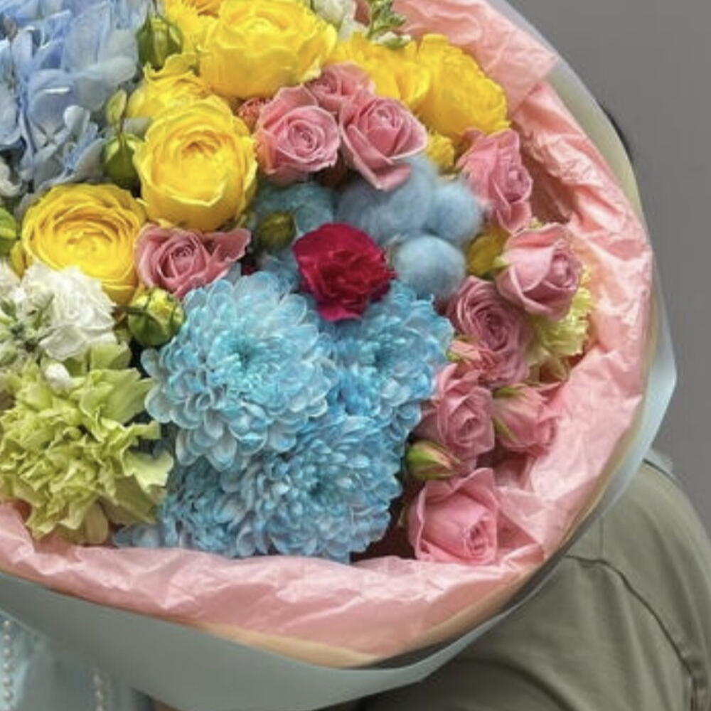 ТРЕНДОВЫЙ ДОФАМИНОВЫЙ 💖 БУКЕТ 💖💖💖