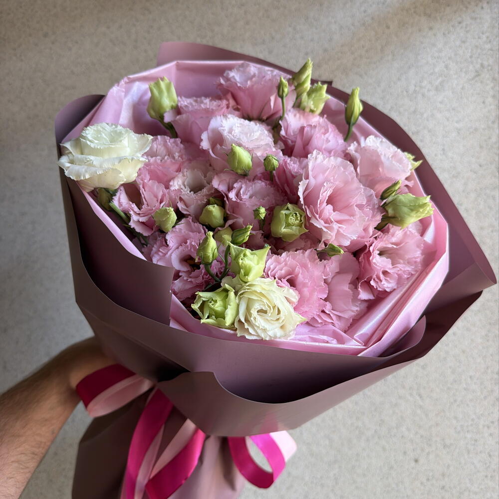 Нежный букет из эустомы ♥️