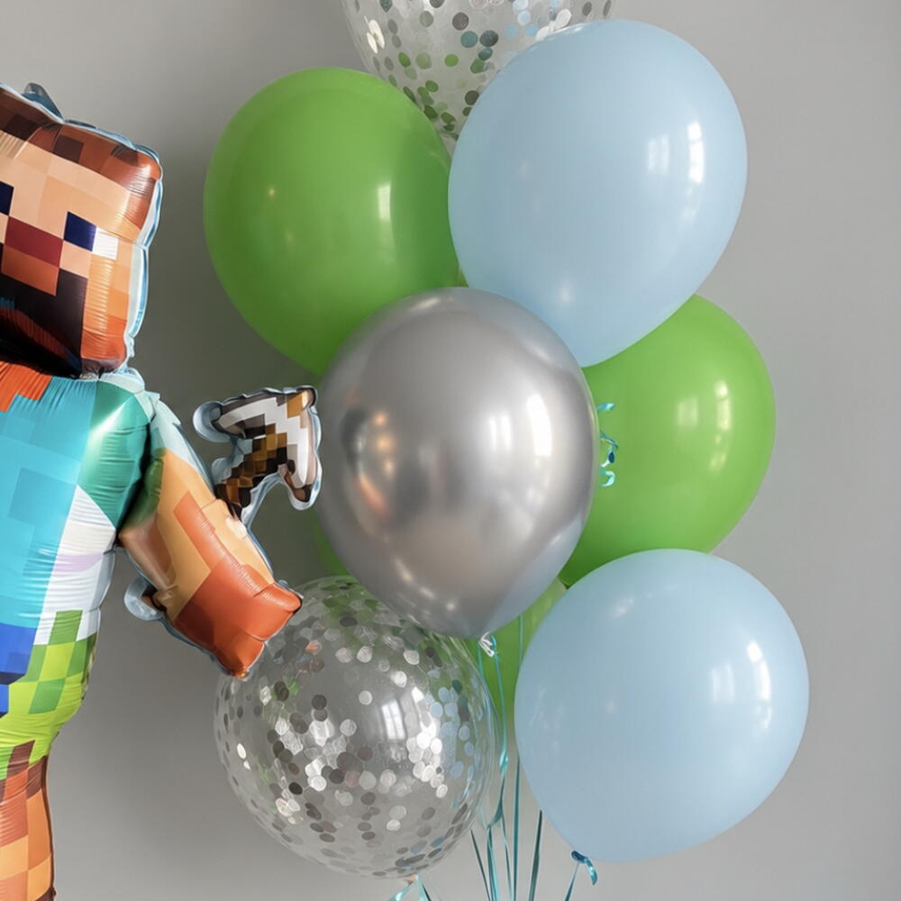⛏️ 🎮Набор шаров «Minecraft»
