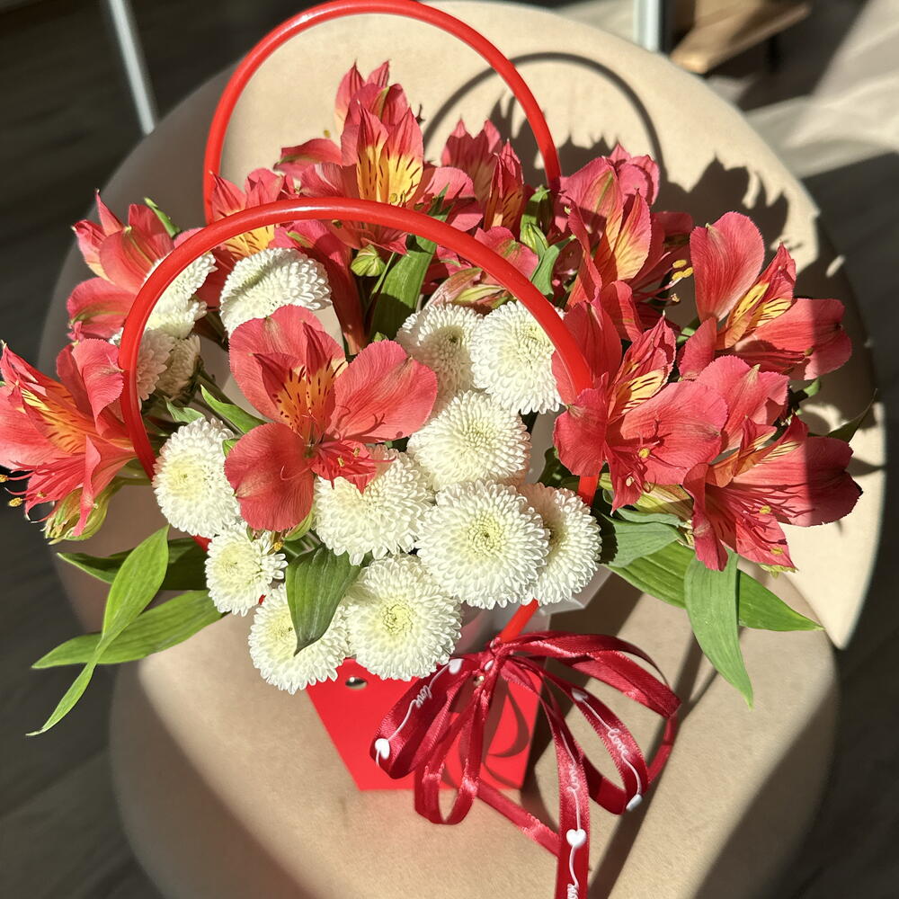 Сумочка микс «Люблю»️🌿