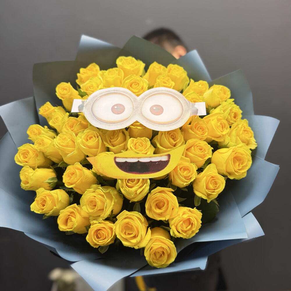 Розы желтые Миньон💛