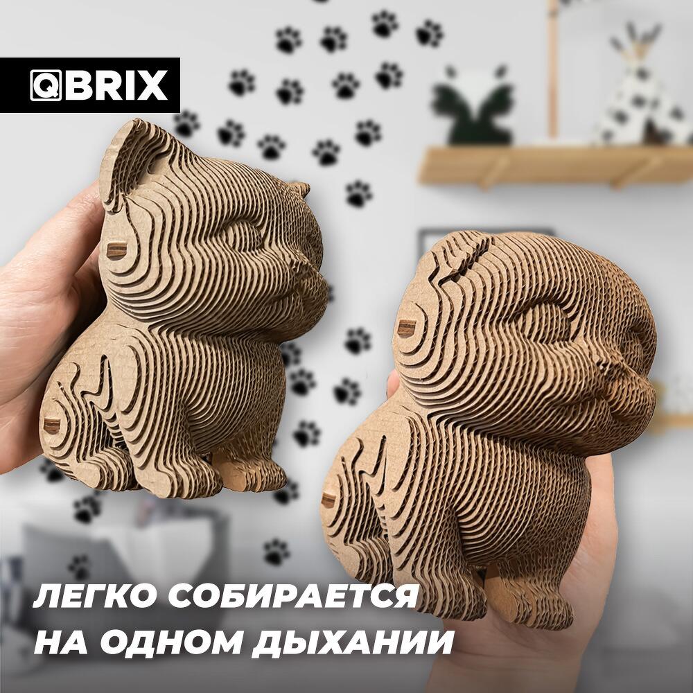 Картонный 3D конструктор QBRIX - Три котика, Хендмейд и хобби Москва,  Россия, купить по цене 1650 руб, Пазлы и головоломки в ЭКО-ФАН с доставкой  | Flowwow