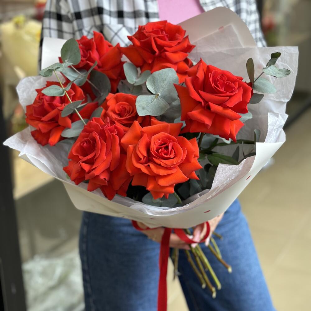 Букет с французскими розами ♥