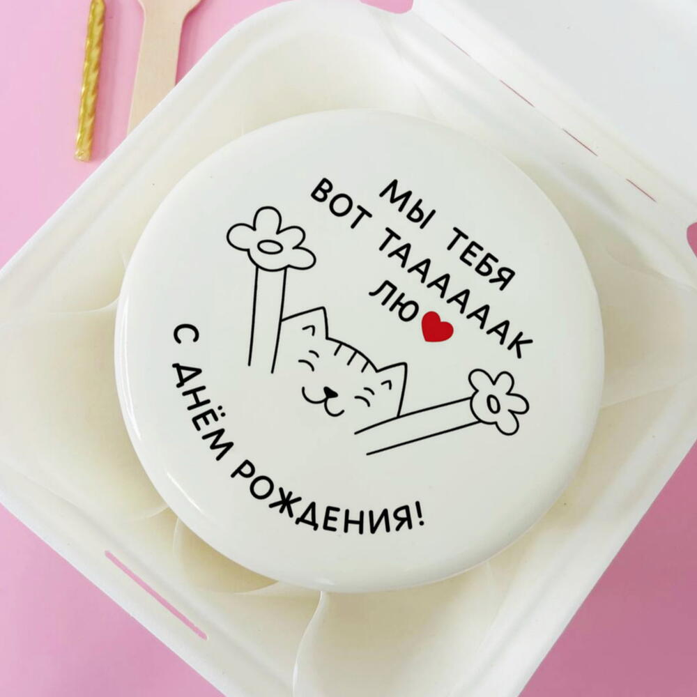 Бенто торт с котом