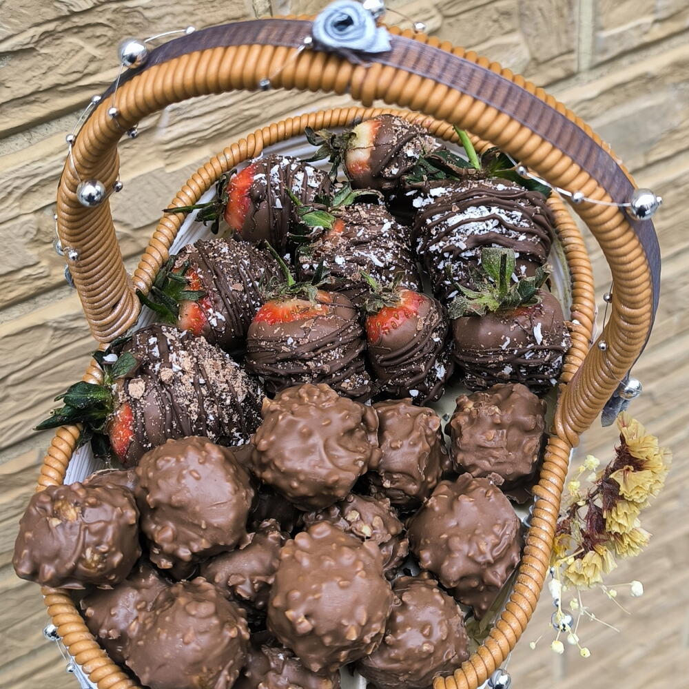 Шоколадная корзинка