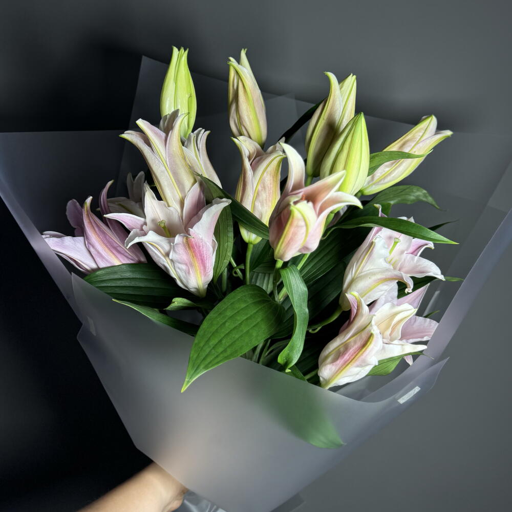 Букет Розовые Лилии🌺