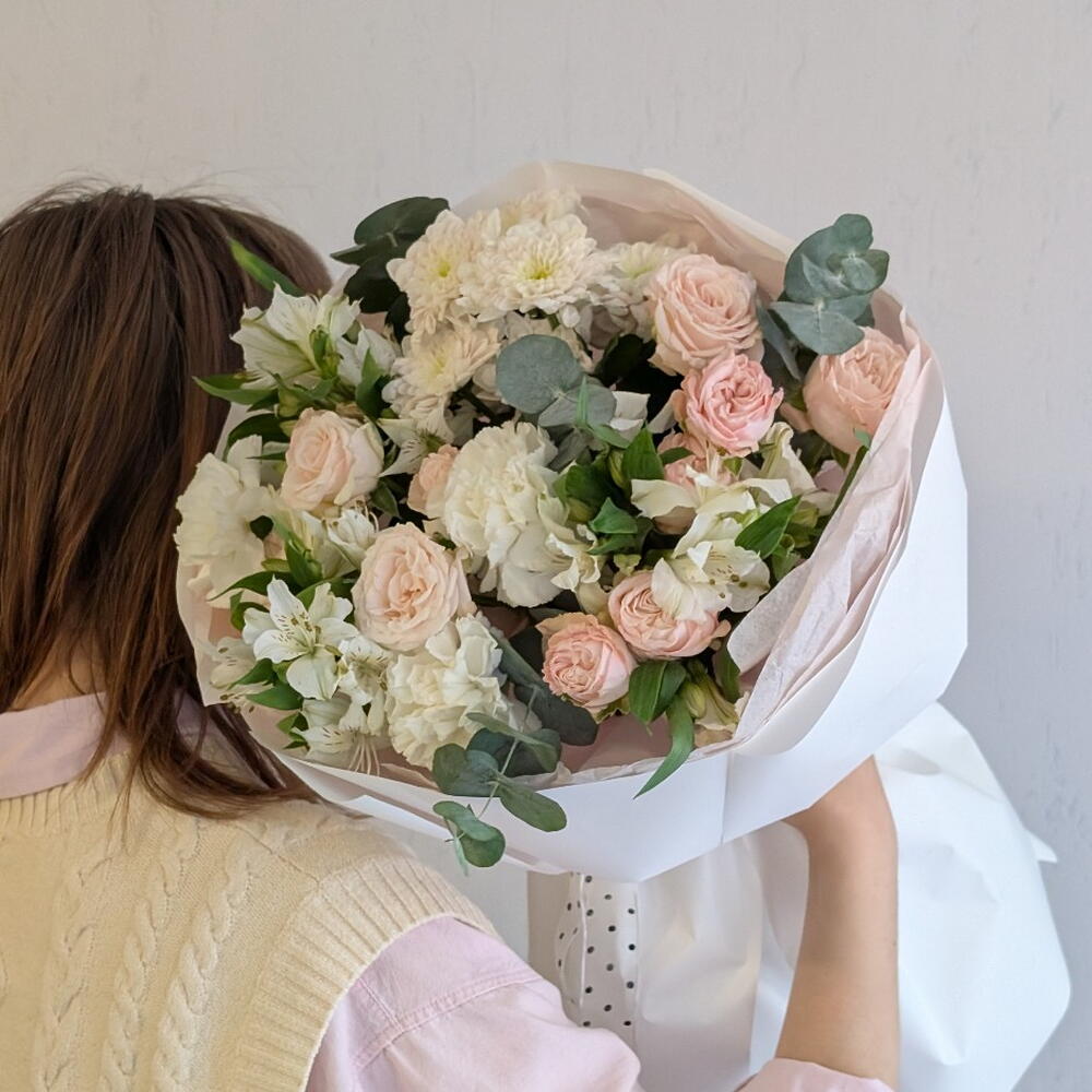 Сборный букет "Дыхание любви"