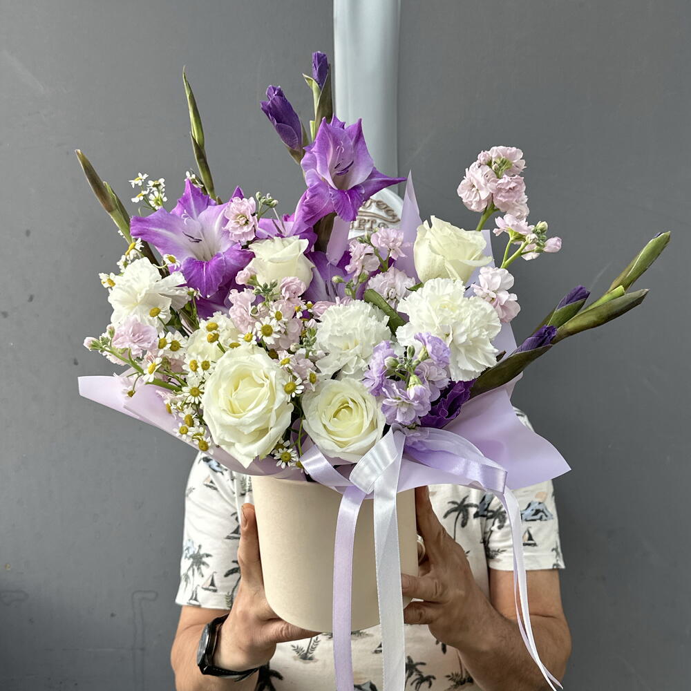 Лиловая композиция 💜