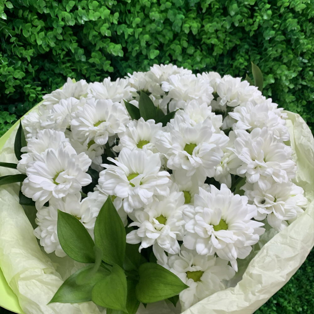 Букет с ромашками