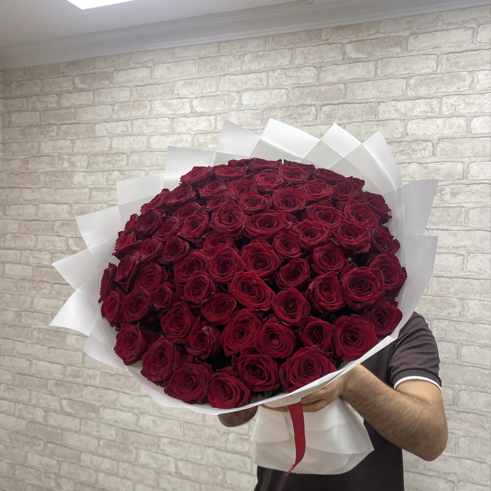 🌹 красная Роза 71шт🌹🌹🌹