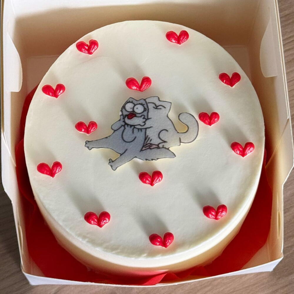 Бенто торт с котиками ♥️