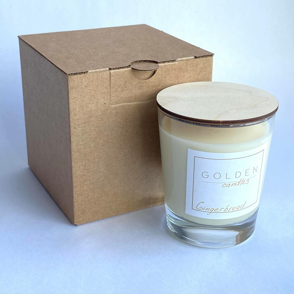 Ароматическая соевая свеча в стеклянной форме, Декор в Санкт-Петербурге ...