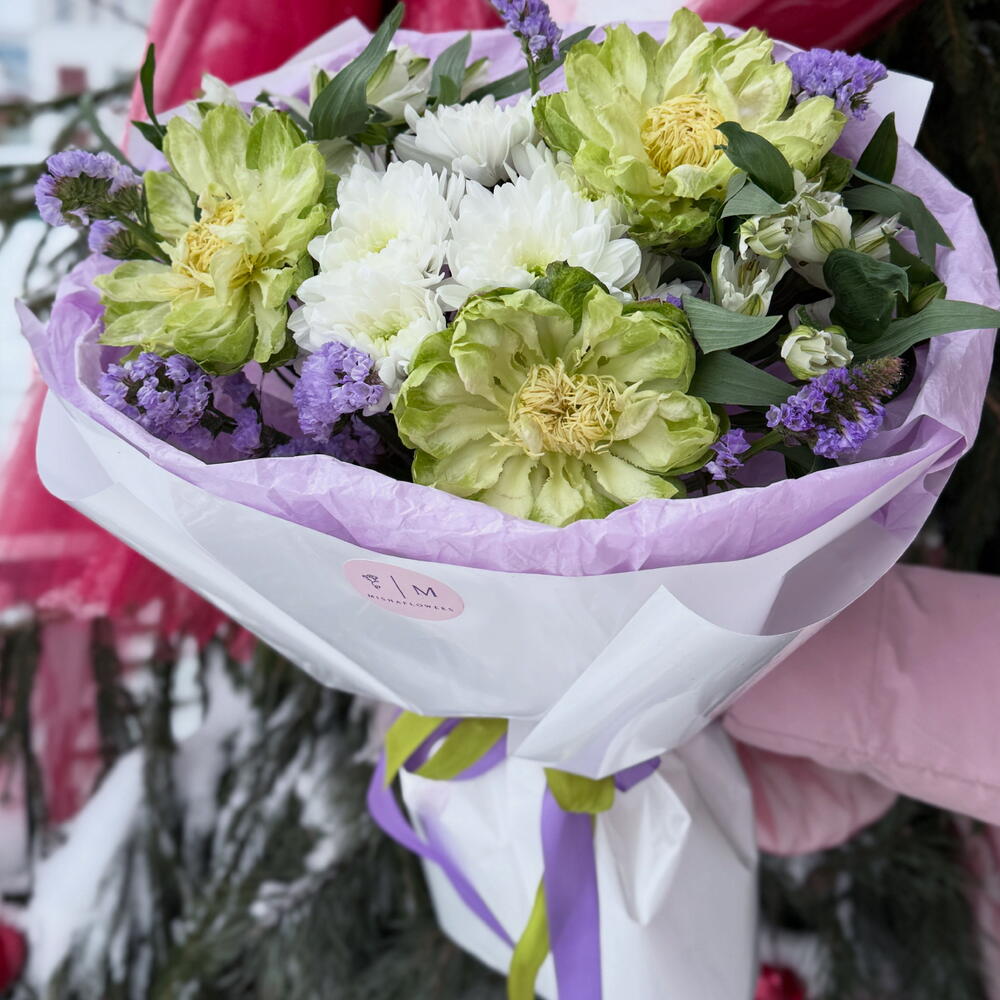 Букет с розами Веги