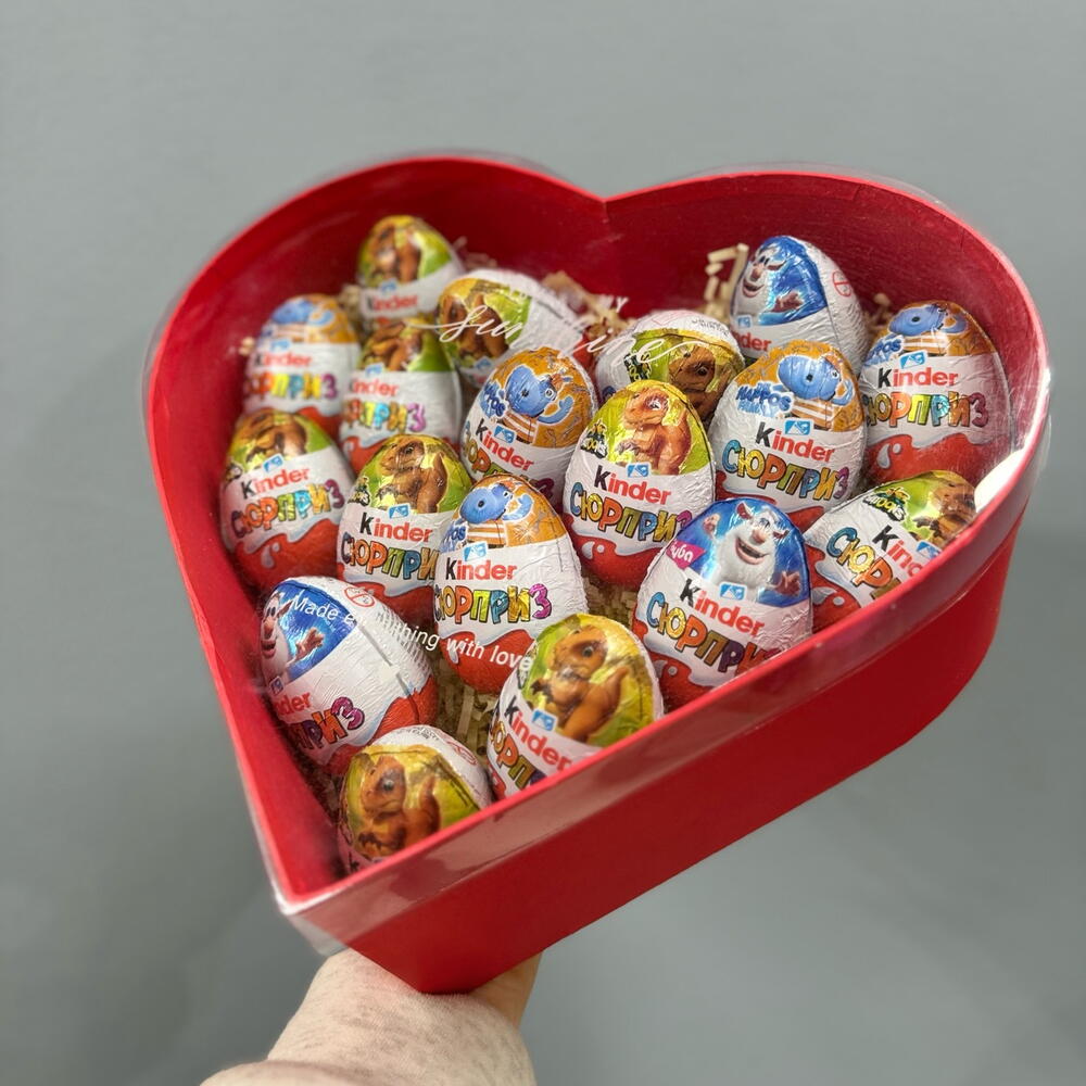 Сердце сладкий подарок