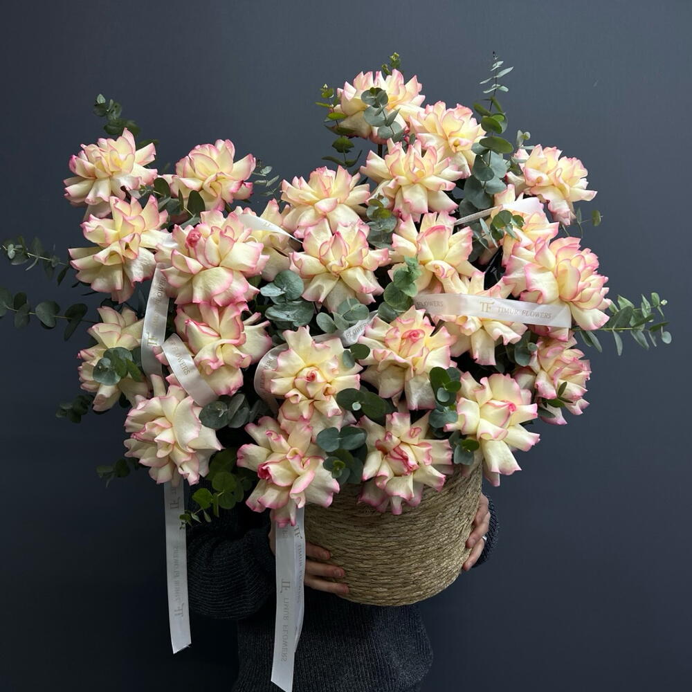 Basket of roses