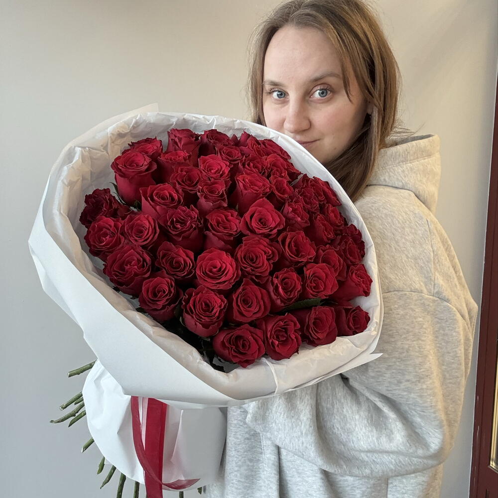 51 роза 60 см