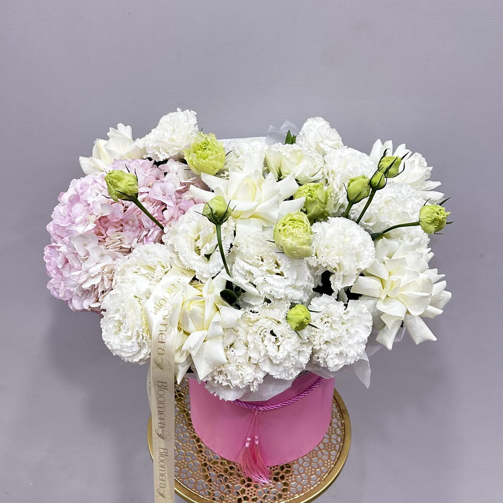 Flowers in a box from Bloomera  Flowers