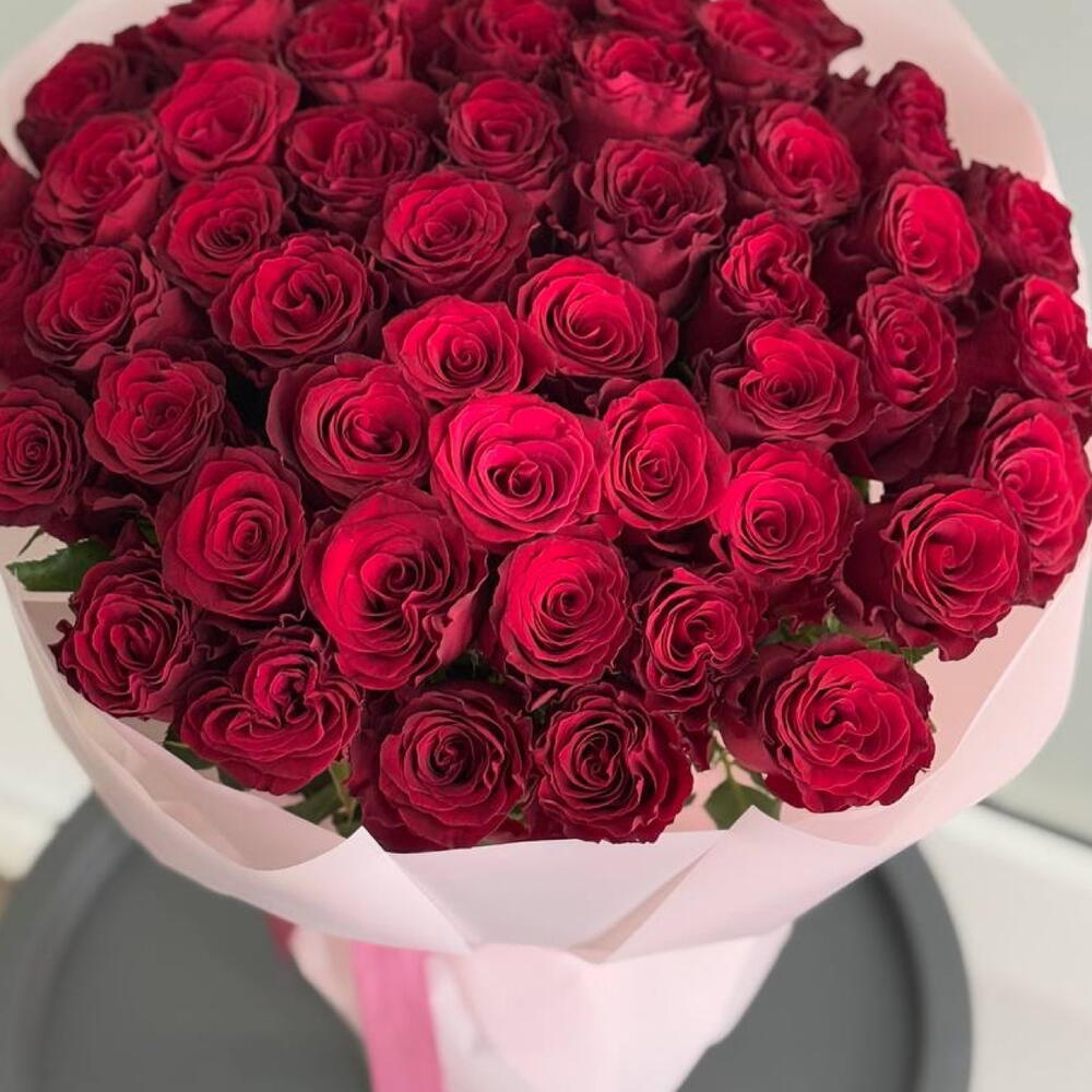 Букет из 51 розы 🌹